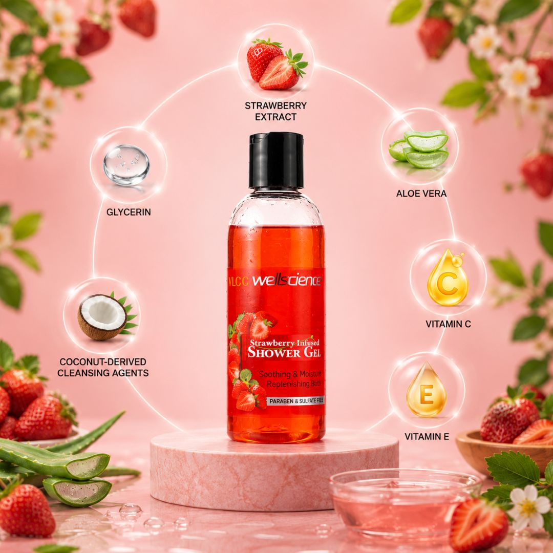 Strawberry Infused Shower Gel