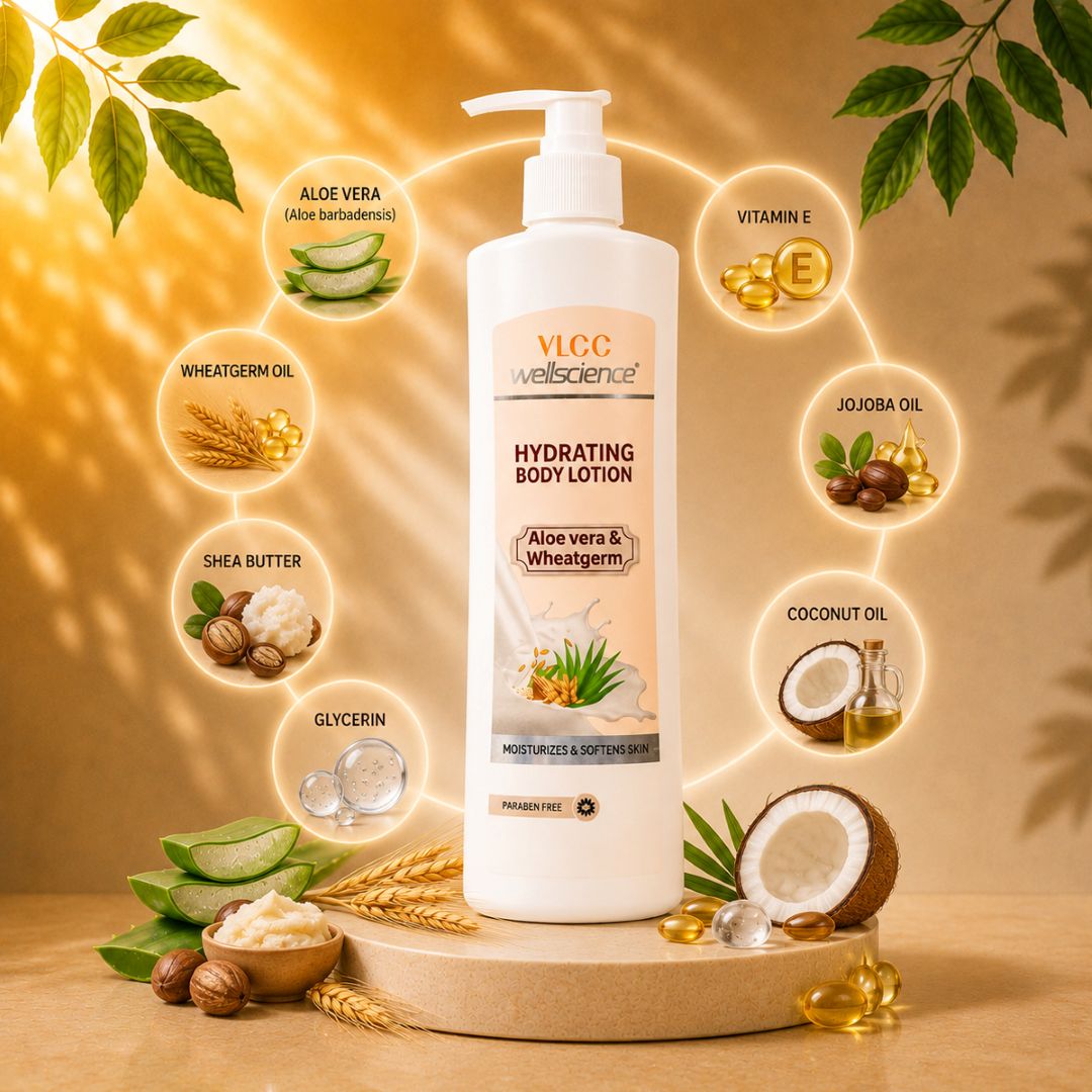 Aloe Vera and Wheat Germ Hydrating Body lotion