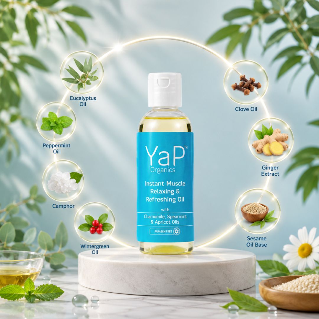 YaP Organics Muscle Relaxing & Refreshing Oil